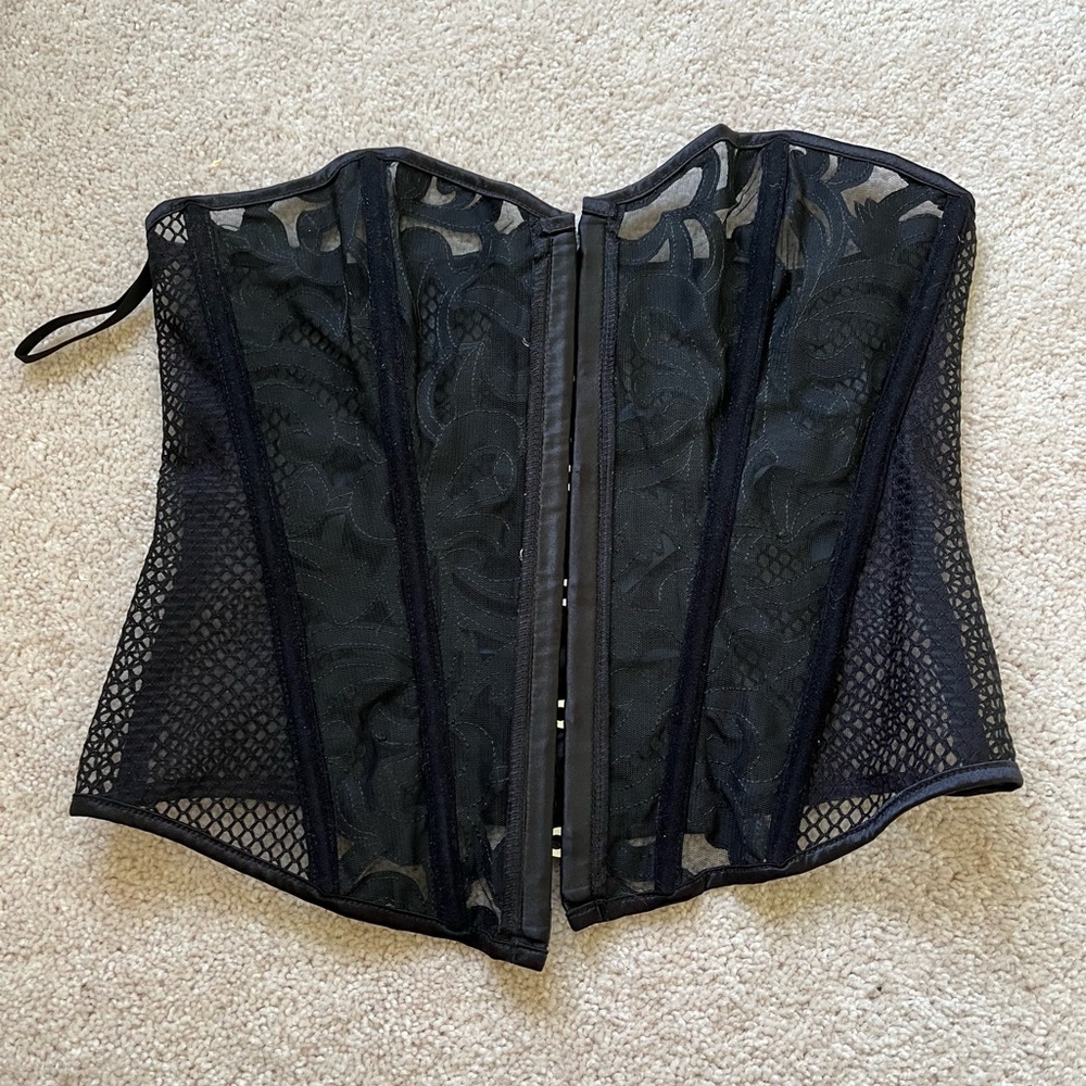Black corset top